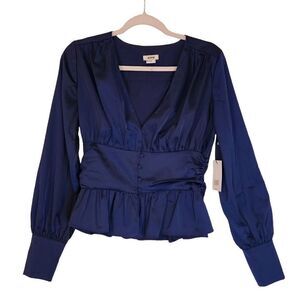 Host Pick!!! 💕🎀 Jason Wu NWT deep V-neck poplin babydoll top